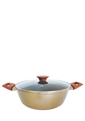 Сотейник с антипригарным покрытием и крышкой