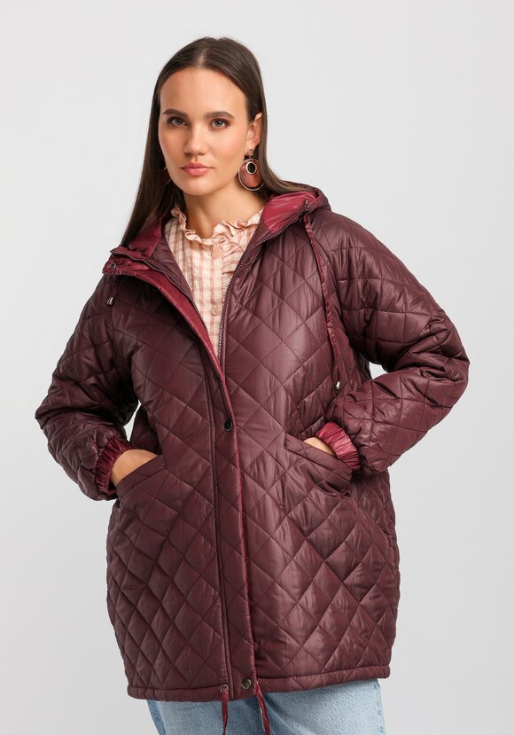 Куртка оверсайз из оригинальной ткани шир.  580, рис. 11