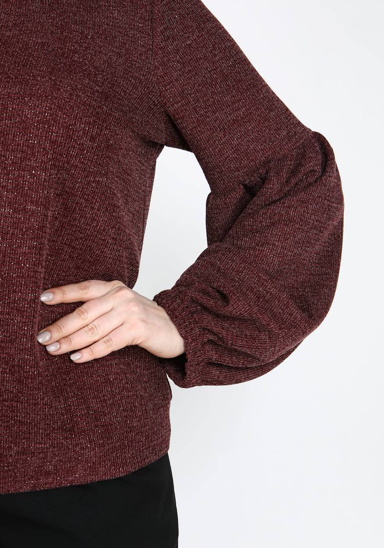 Джемпер с рукавами-фонариками шир.  750, рис. 6