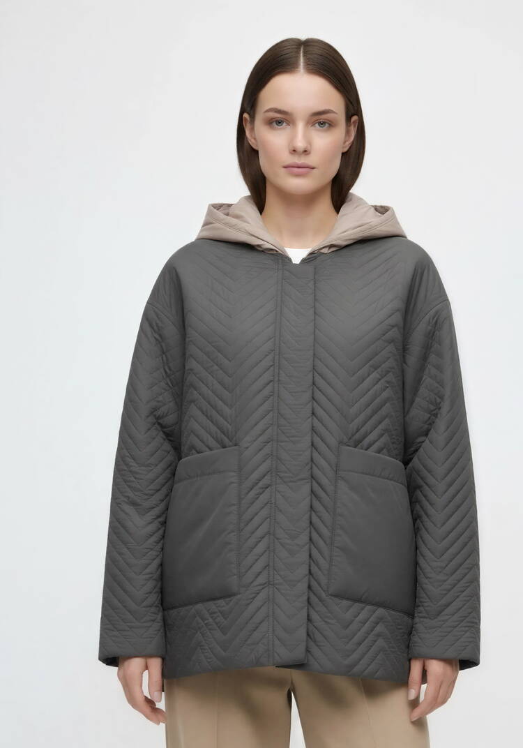 Куртка женская с узором шир.  750, рис. 3