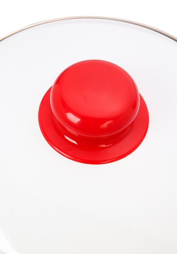 Эмалированная кастрюля с крышкой Петушок шир.  580, рис. 5