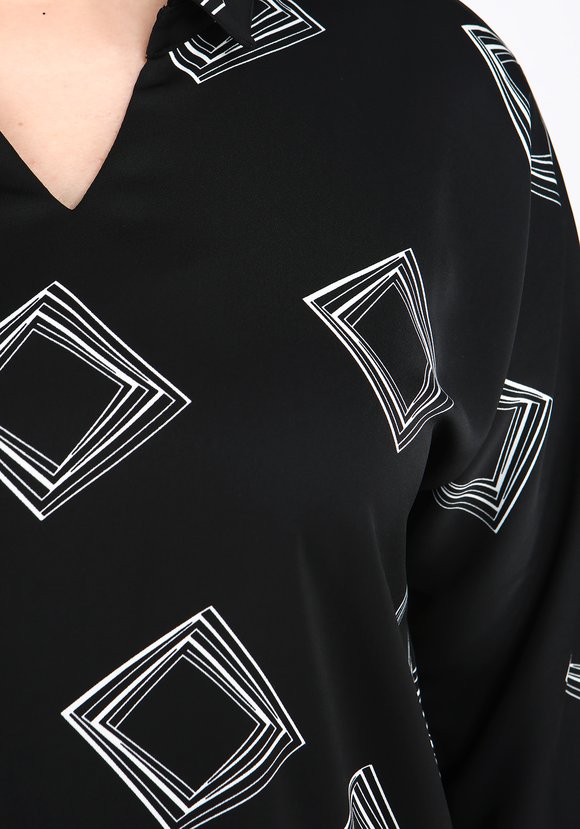 Блуза Обворожительная незнакомка шир.  580, рис. 14