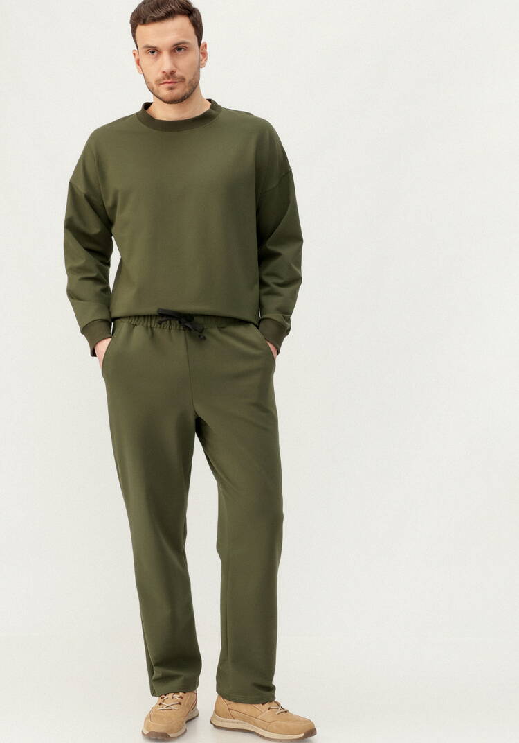 Брюки мужские из футера шир.  750, рис. 1