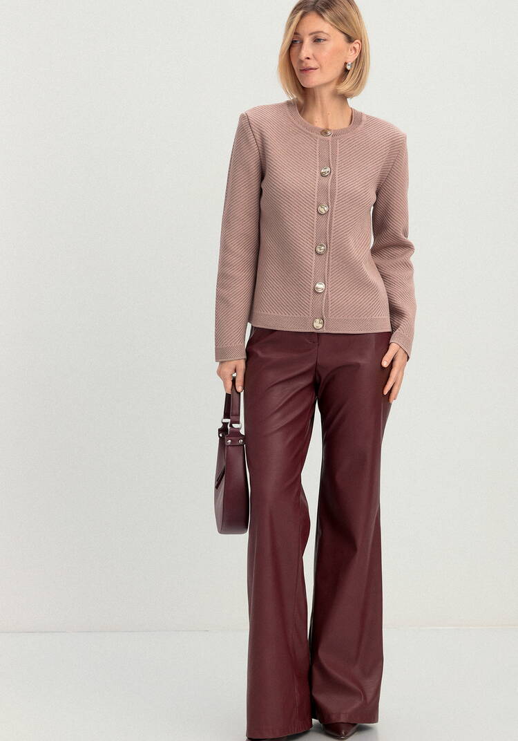 Жакет с акцентными пуговицами шир.  750, рис. 3