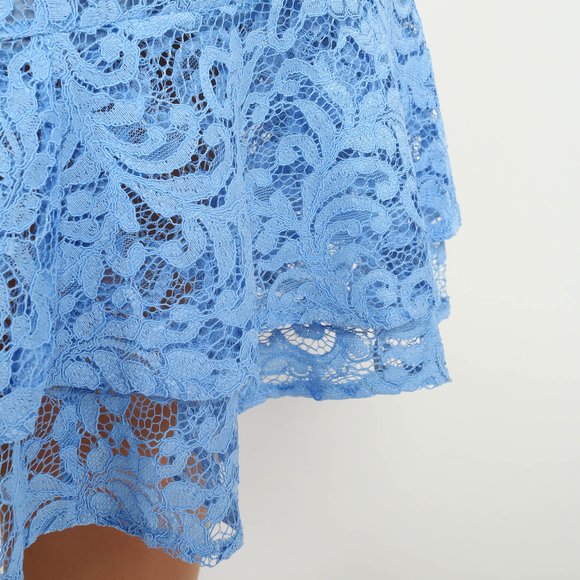 Юбка на резинке кружевная шир.  580, рис. 28