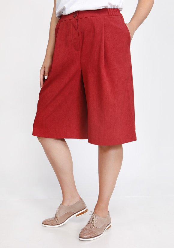 Бермуды с мягкими складками шир.  580, рис. 6