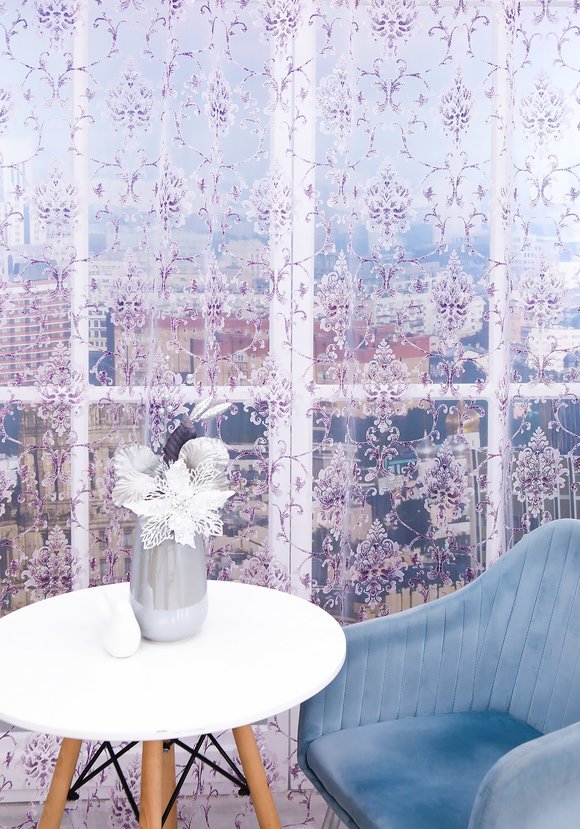 Тюль- органза Версалина шир.  580, рис. 5