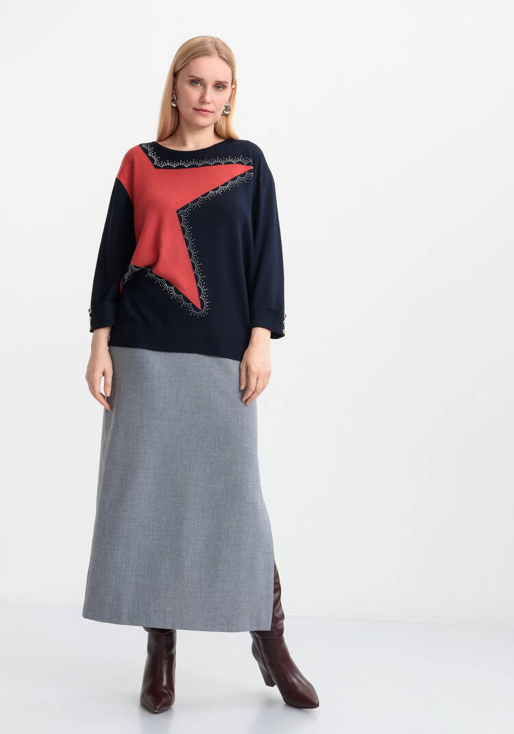 Джемпер Галактика на плечах шир.  750, рис. 2