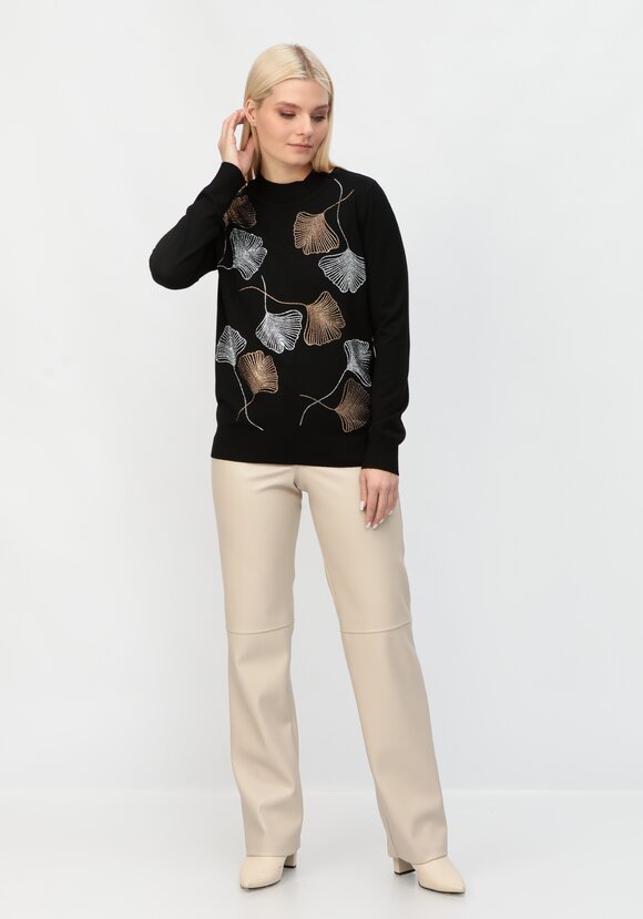 Джемпер Прекрасный цветок шир.  580, рис. 14