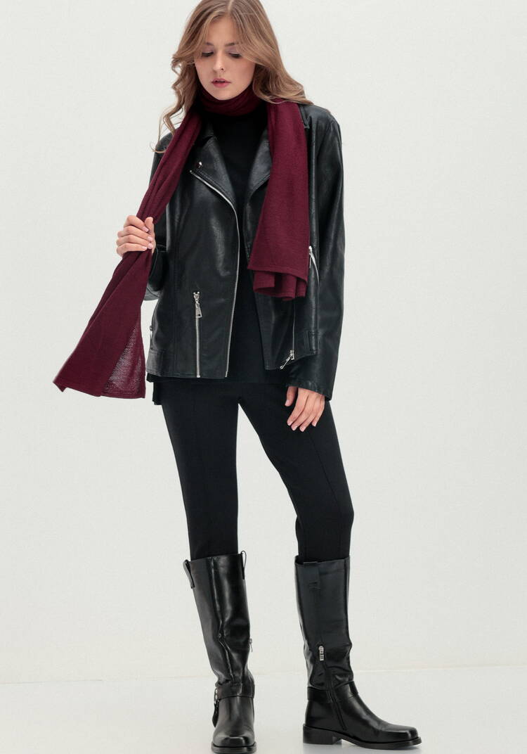 Палантин с нежным фактурным рисунком шир.  750, рис. 12