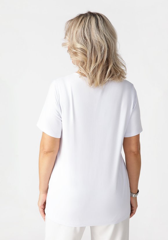 Блуза Время цветения шир.  580, рис. 2