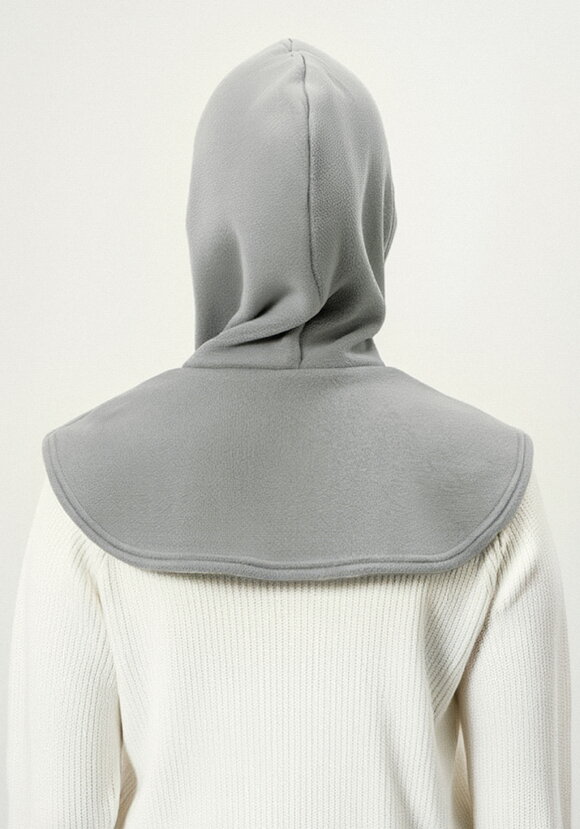 Капор с манишкой из флиса шир.  580, рис. 3