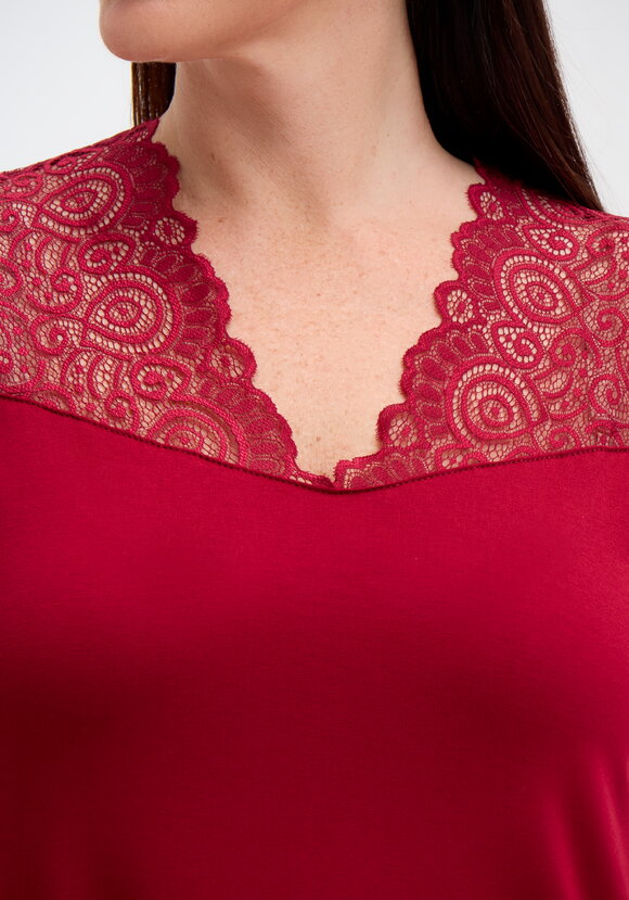 Сорочка из вискозы с кружевом шир.  580, рис. 17