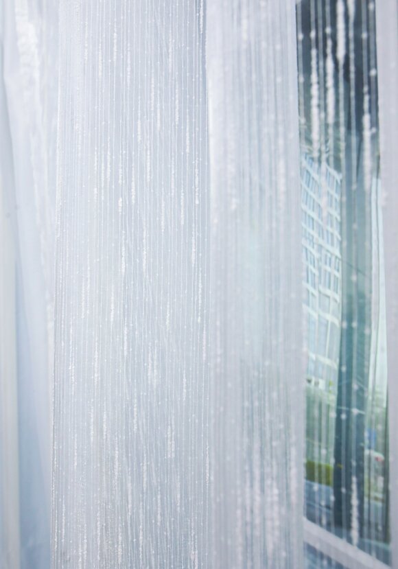 Тюль с люрексом Тривия шир.  580, рис. 2