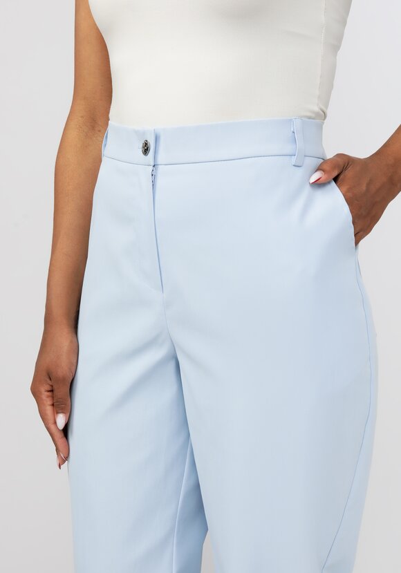 Брюки с вышивкой на кармане шир.  580, рис. 5