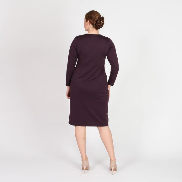 Платье-футляр с длинным рукавом шир.  580, рис. 4