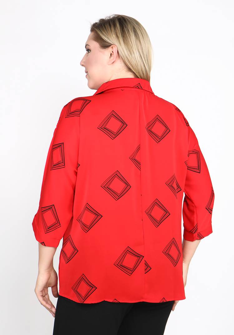 Блуза Обворожительная незнакомка шир.  750, рис. 4