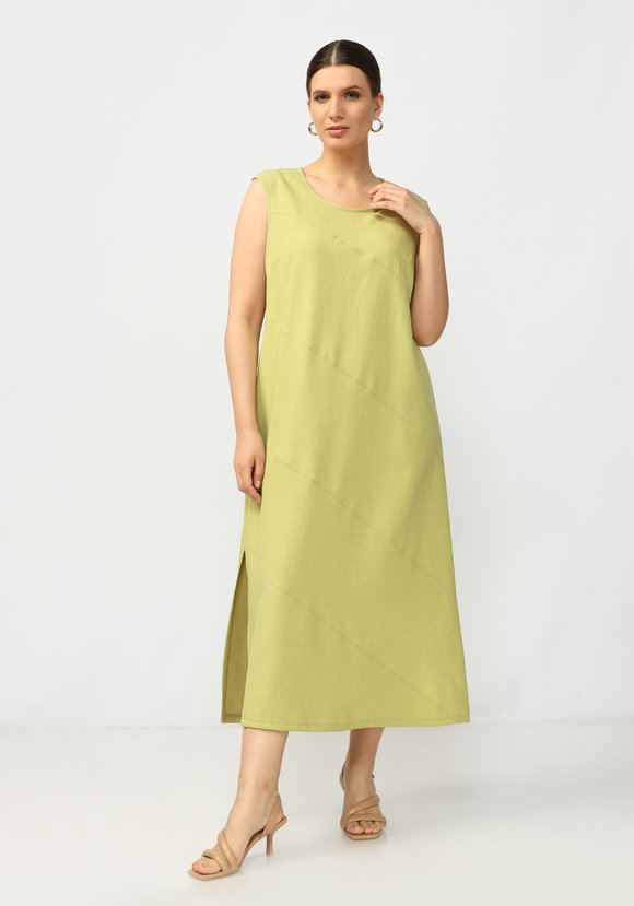 Длинное платье с разрезами Сабина шир.  580, рис. 9