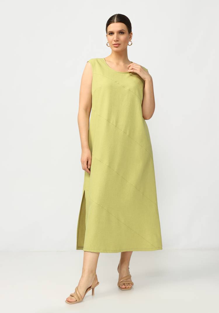 Длинное платье с разрезами Сабина шир.  750, рис. 9