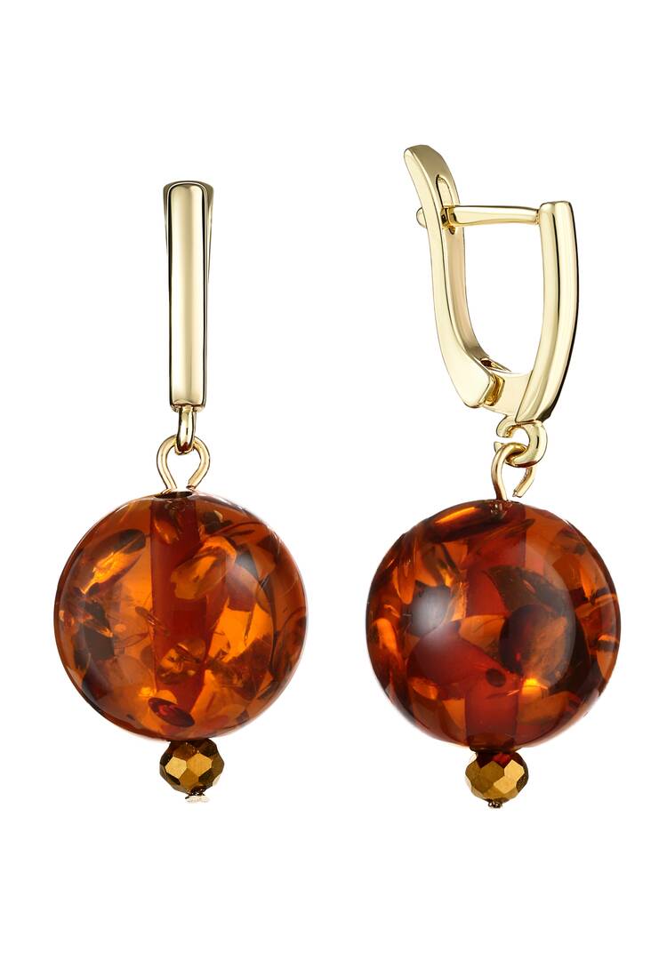 Серьги Безмятежное счастье шир.  750, рис. 1