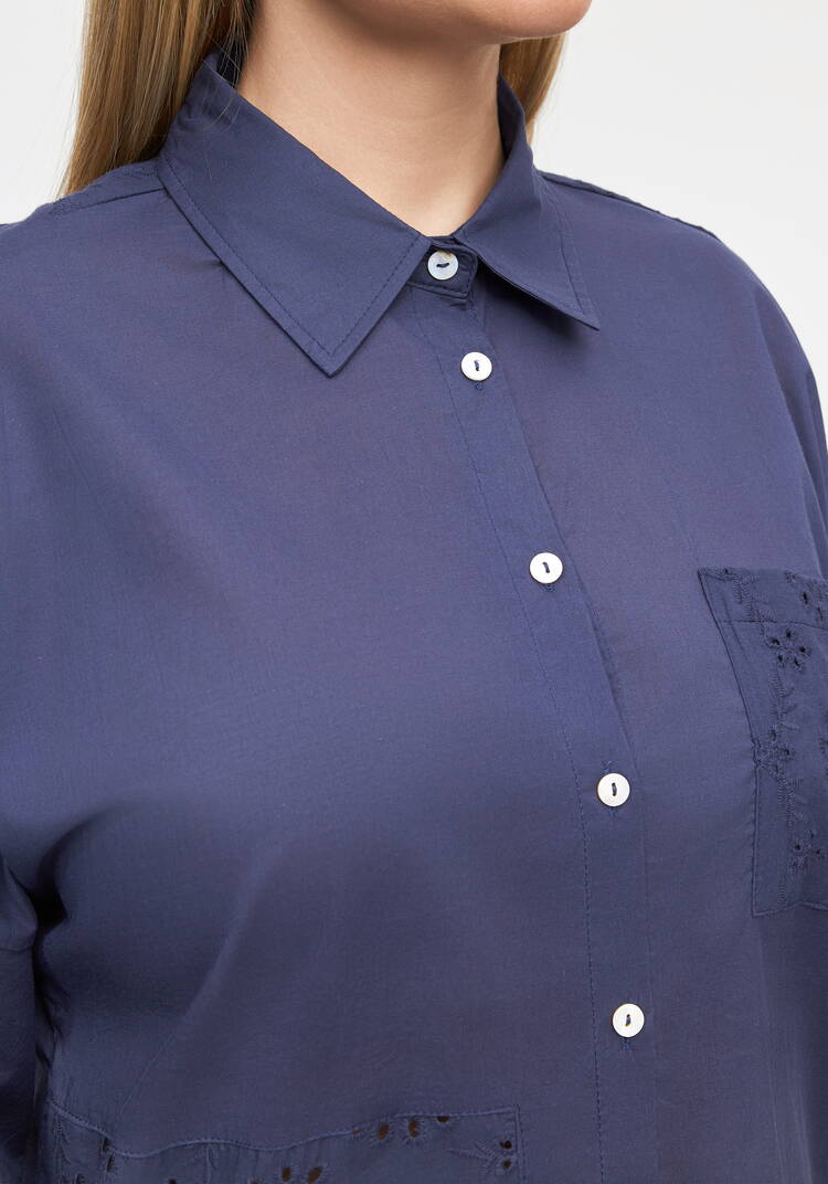 Блуза с вышивкой Ришелье шир.  750, рис. 11