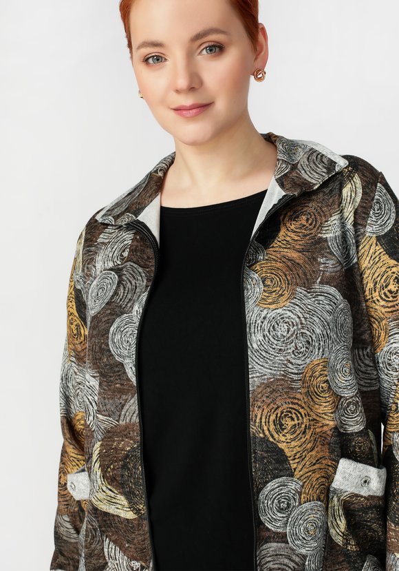 Жакет Великая тайна шир.  580, рис. 18