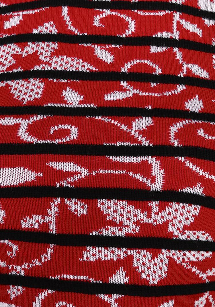 Платье с длинным рукавом и цветочным узором шир.  750, рис. 11