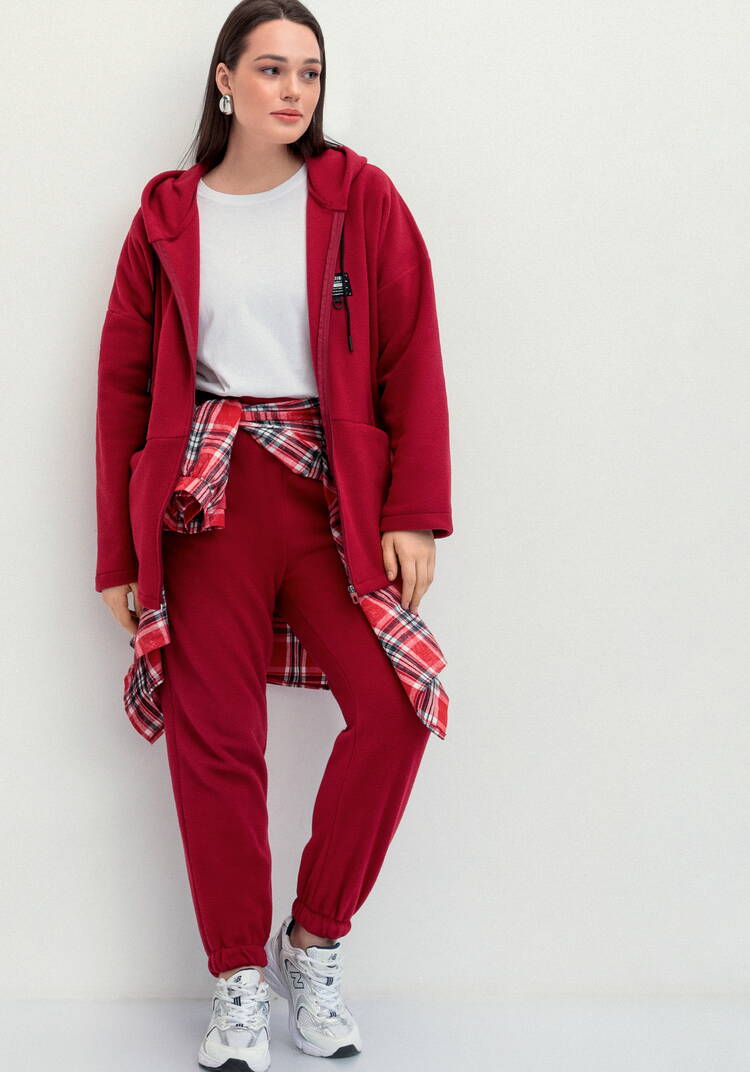 Толстовка из флиса с нашивкой на груди шир.  750, рис. 26