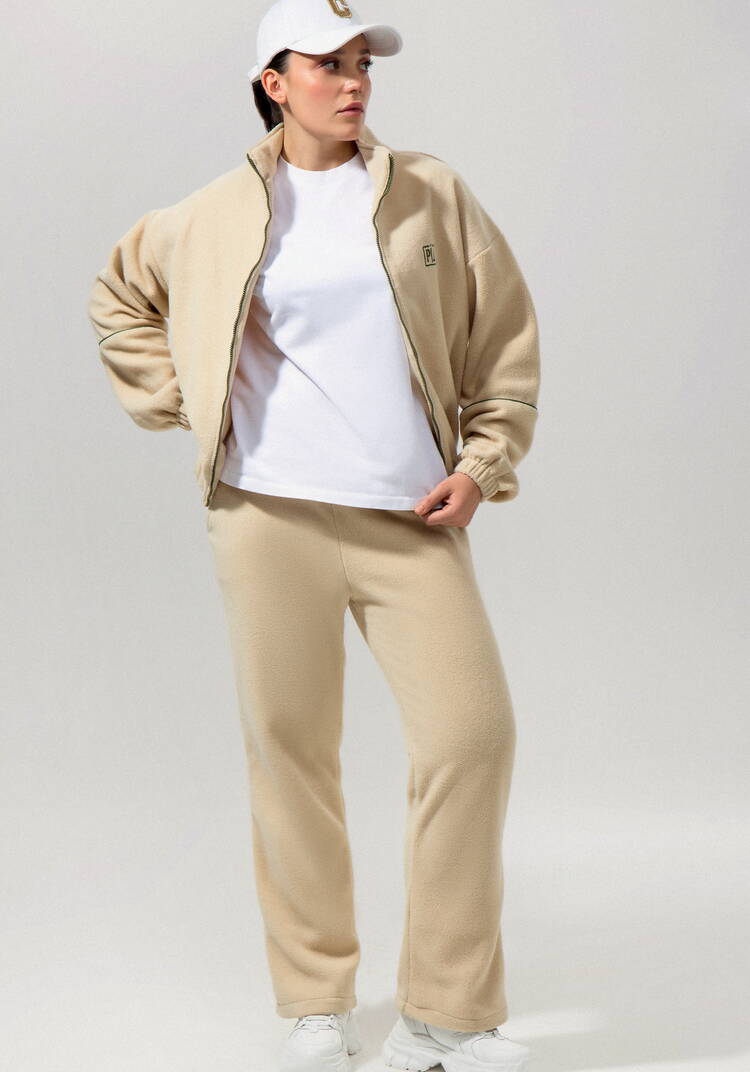 Брюки прямые из флиса шир.  750, рис. 5