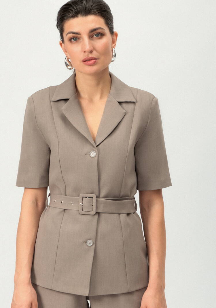 Пиджак с укороченным рукавом шир.  750, рис. 4