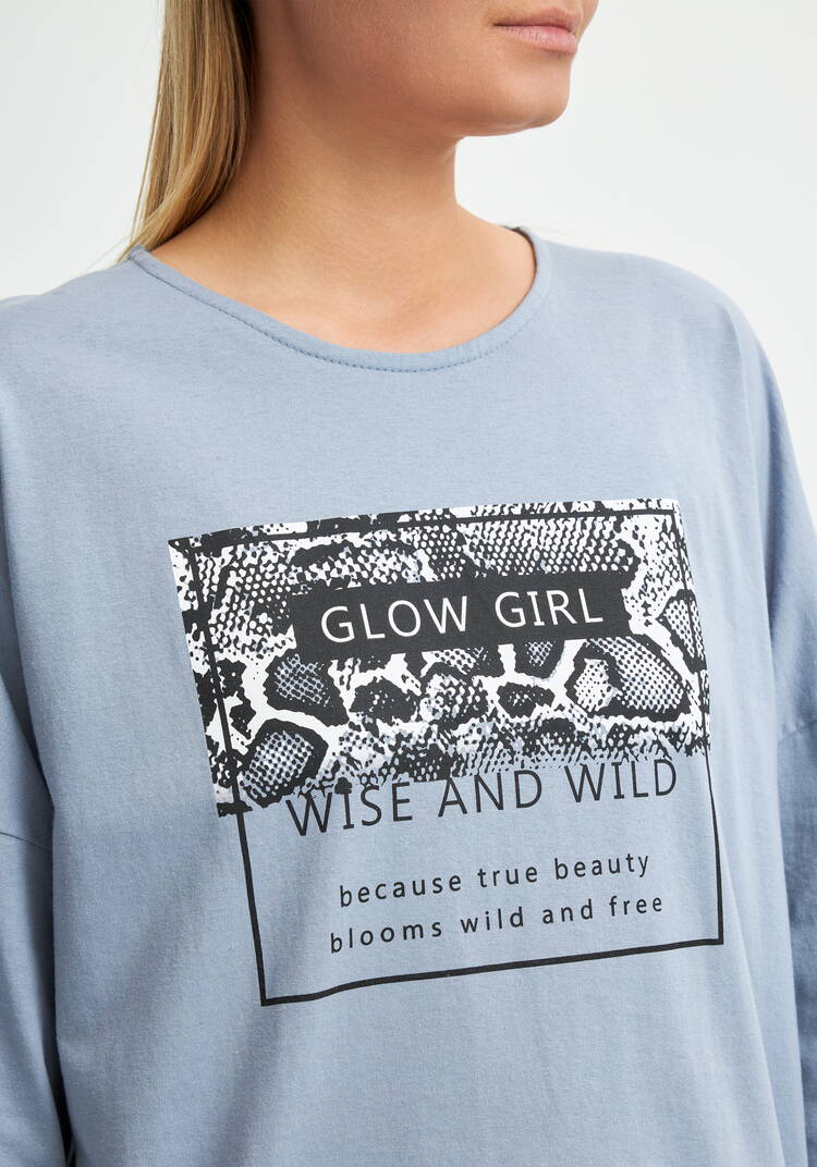 Лонгслив с принтом питон шир.  750, рис. 23