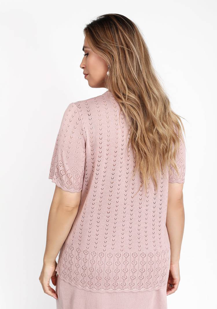 Блуза ажурная Алеся шир.  750, рис. 6