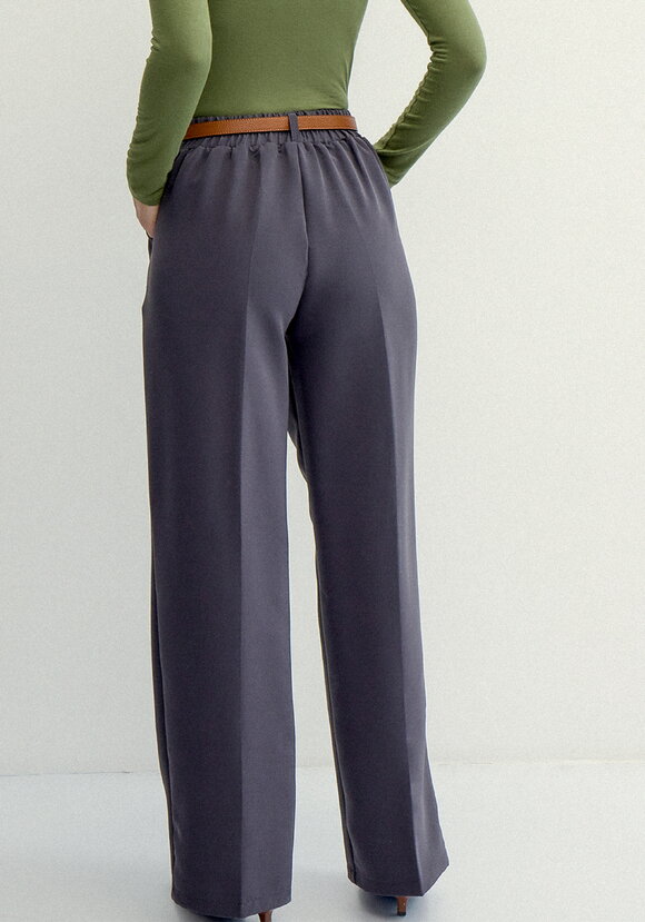 Брюки широкого кроя палаццо шир.  580, рис. 12