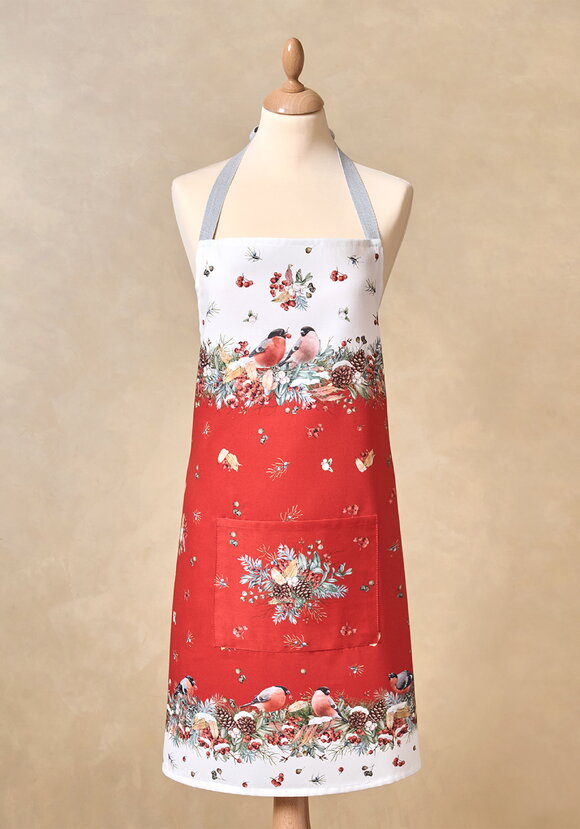 Фартук Снегири шир.  580, рис. 7