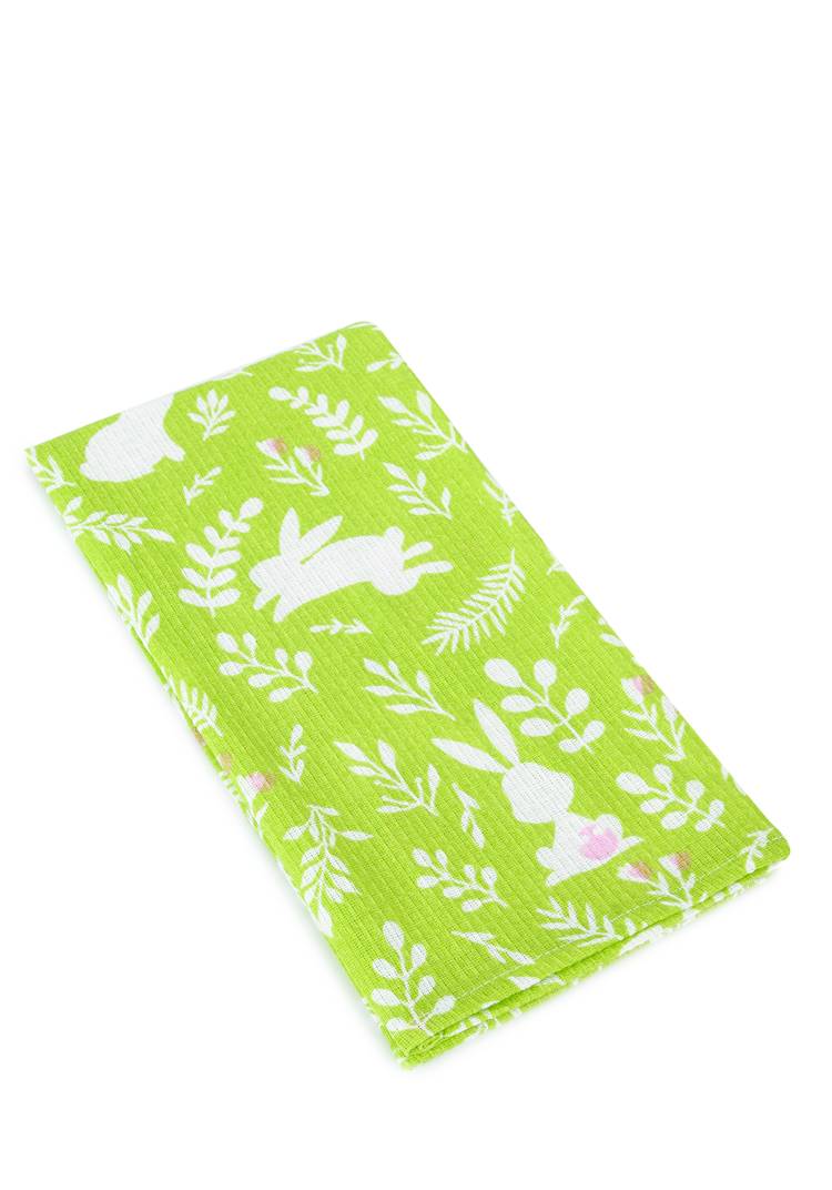 Комплект кухонных полотенец Зайчики шир.  750, рис. 5