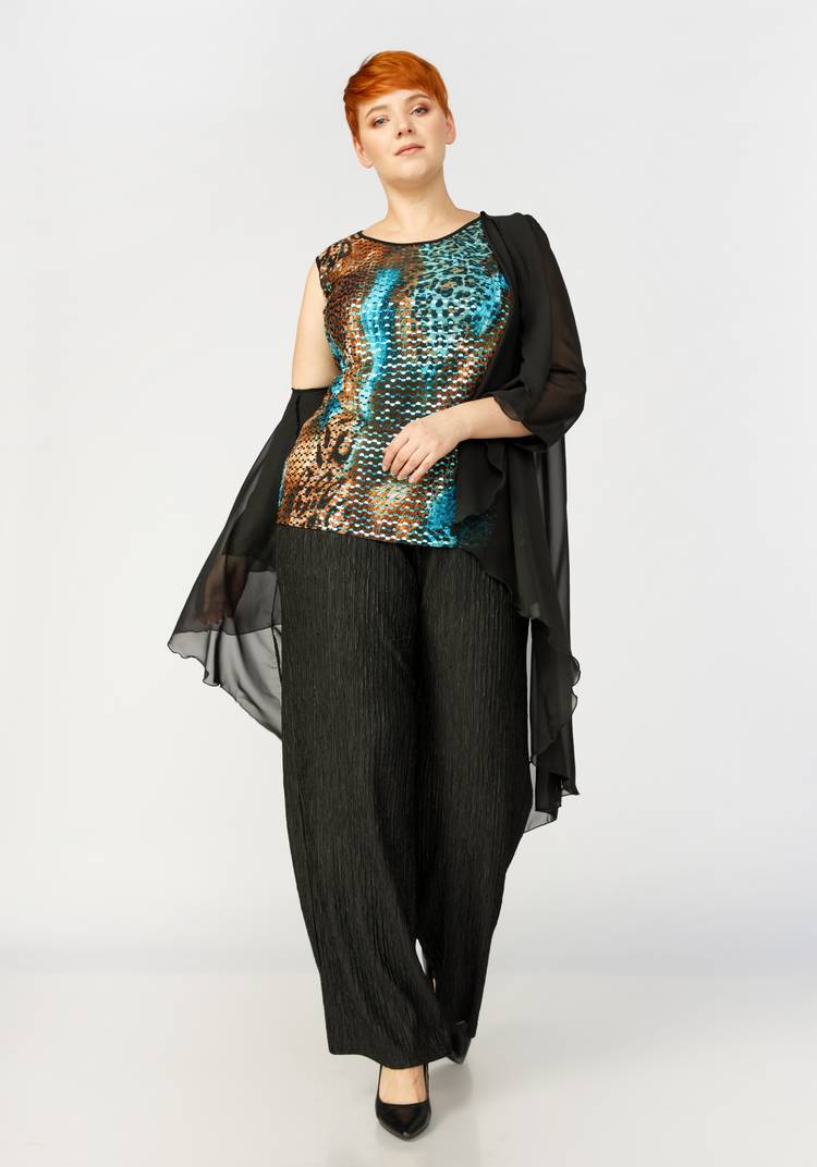 Топ с пайетками Инес шир.  750, рис. 10