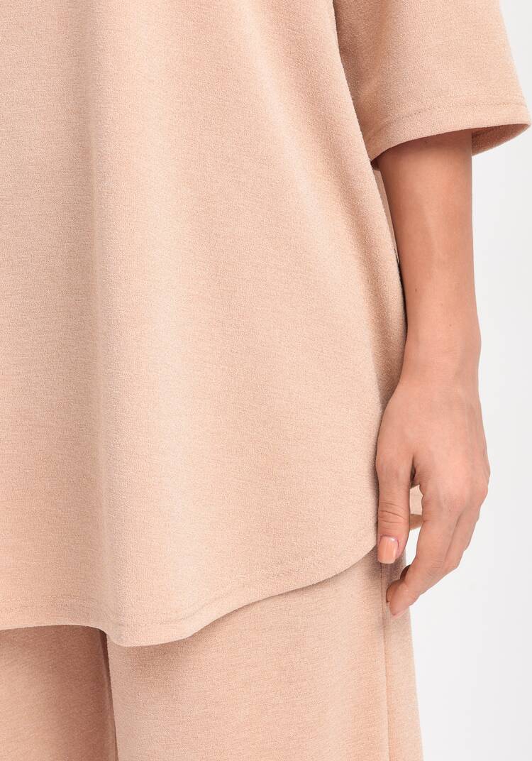 Туника с люрексом и декором из страз шир.  750, рис. 30