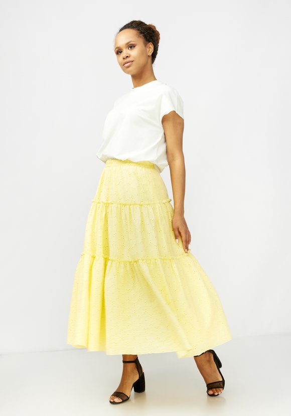 Юбка с воланами из шитья шир.  580, рис. 13