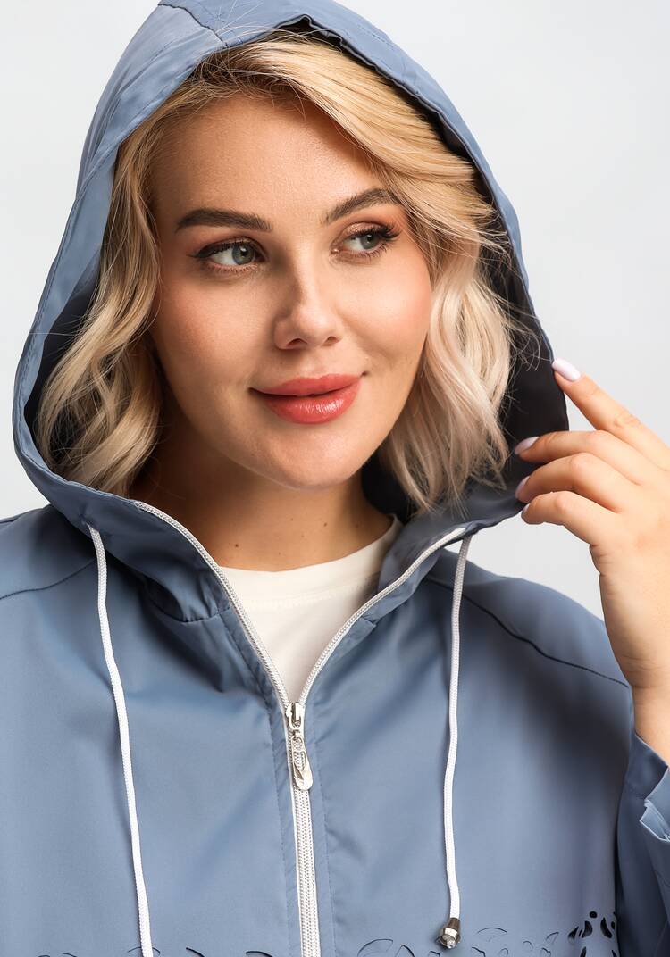 Ветровка с ажурной кокеткой шир.  750, рис. 54