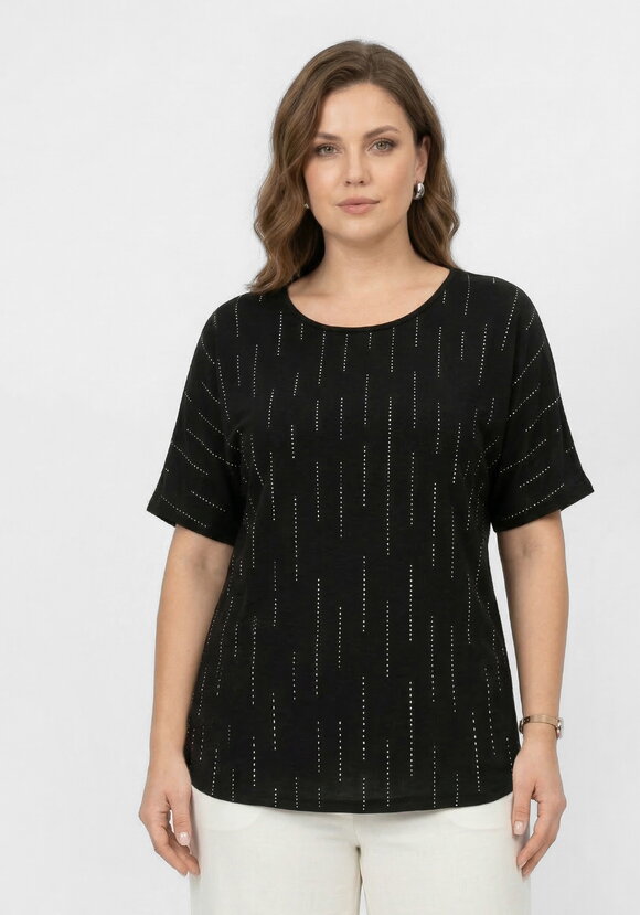 Блуза Танцующие капли дождя шир.  580, рис. 16