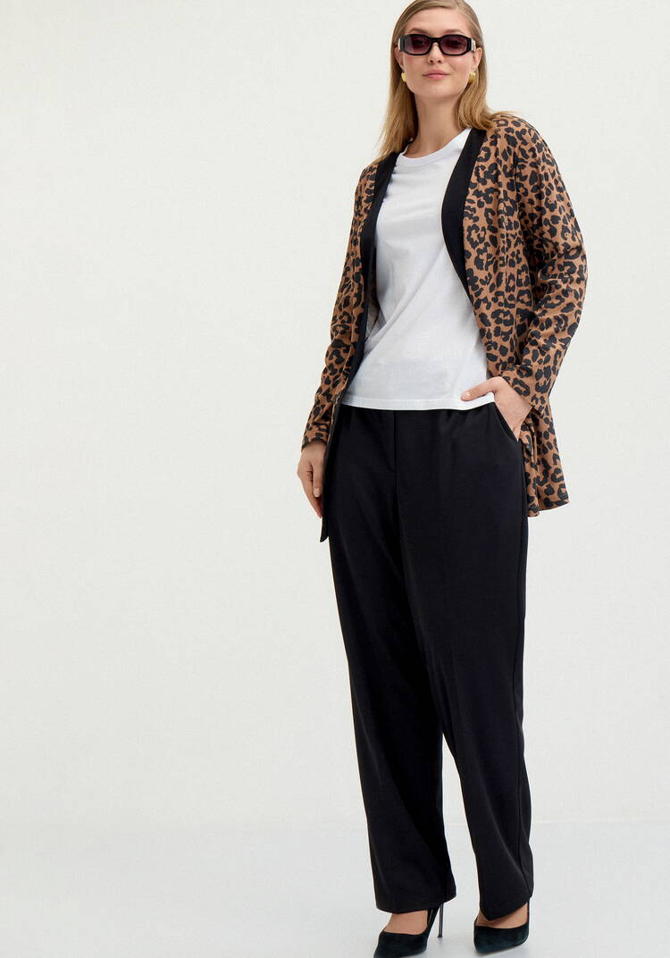 Брюки прямые с дeкором шир.  750, рис. 16