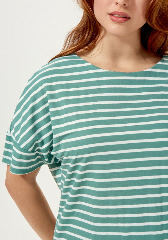 Футболка в горизонтальную полоску шир.  580, рис. 13