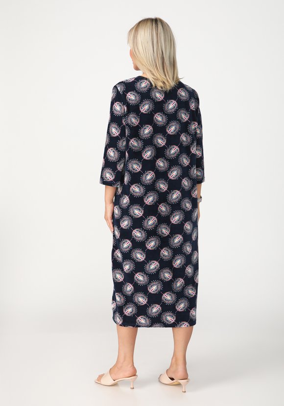 Халат велюровый Любава шир.  580, рис. 2