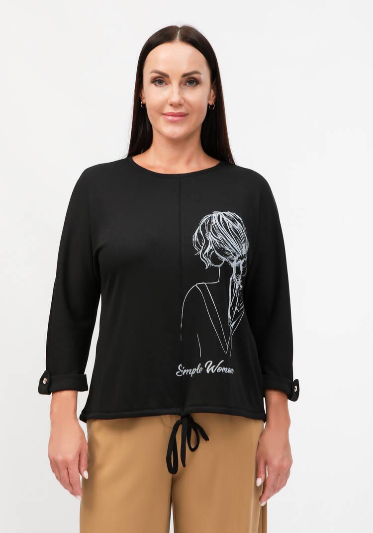 Блуза Марфа шир.  750, рис. 16