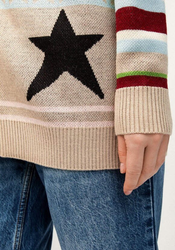 Кардиган удлиненный с ярким рисунком шир.  580, рис. 6