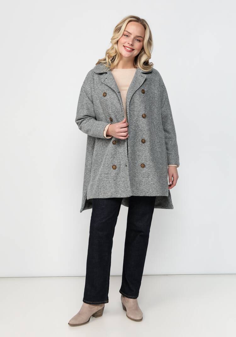 Полупальто свободного кроя шир.  750, рис. 19