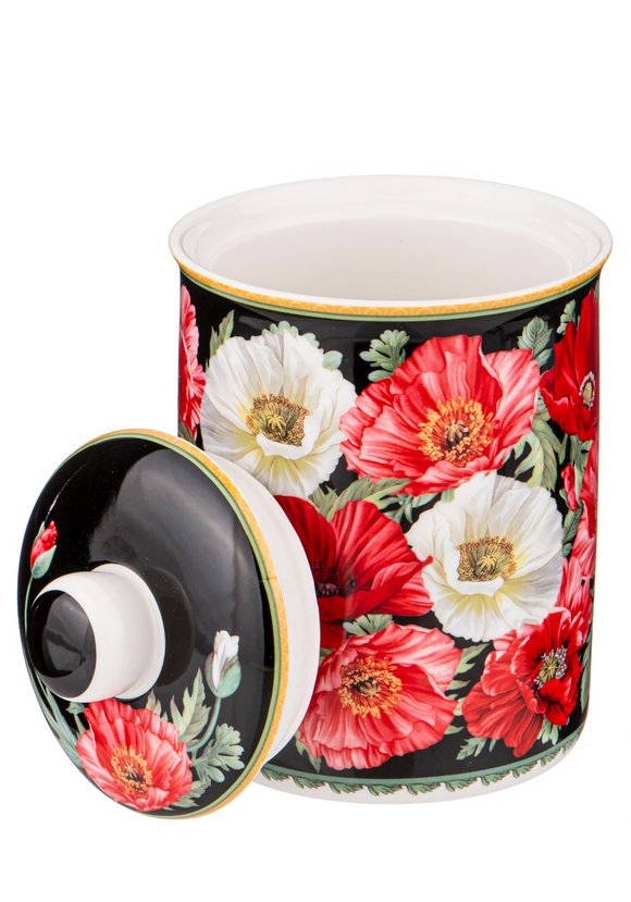 Банка из фарфора с крышкой шир.  580, рис. 2