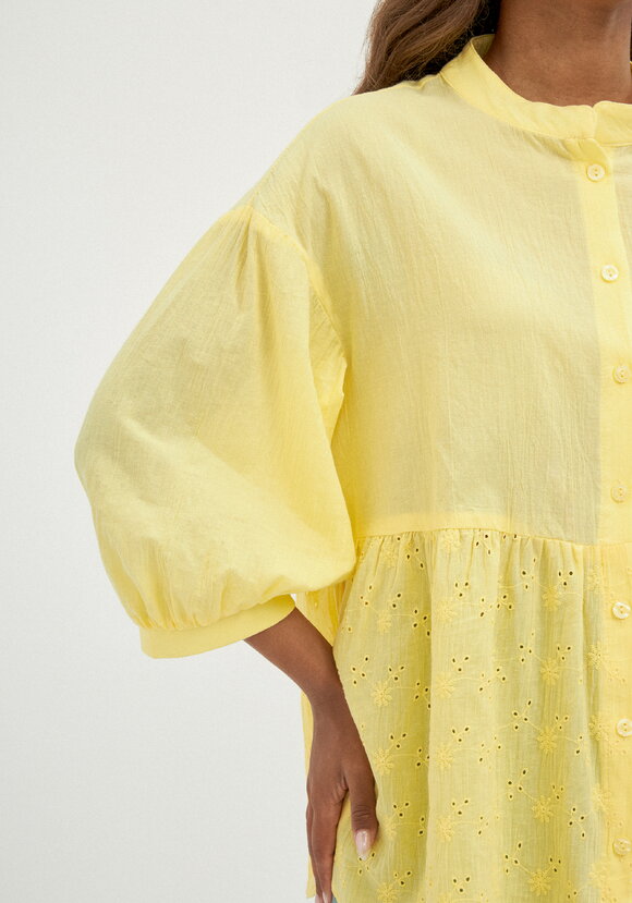 Блуза комбинированная с шитьём шир.  580, рис. 21