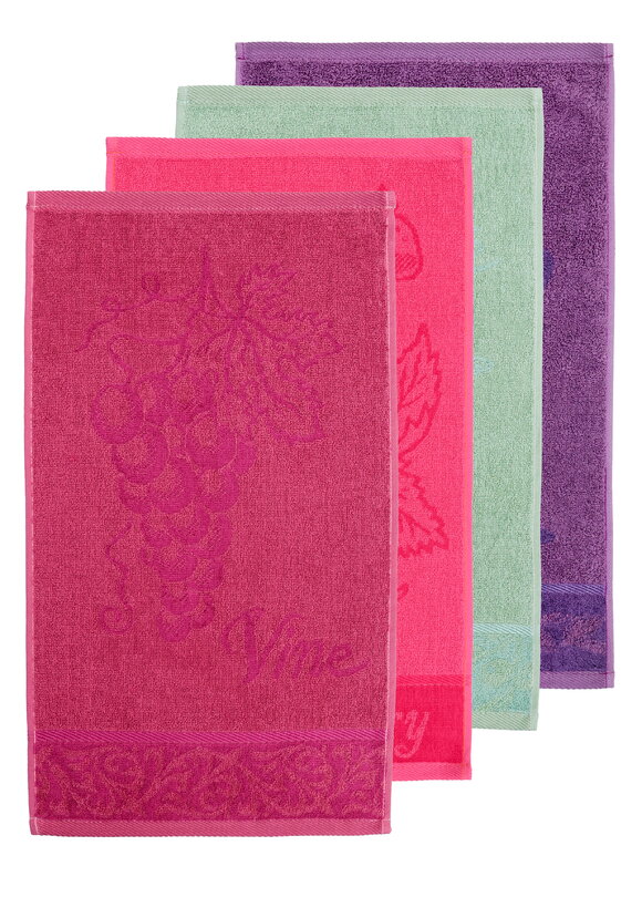 Полотенце махровое с бамбуком, 4 шт. шир.  580, рис. 1