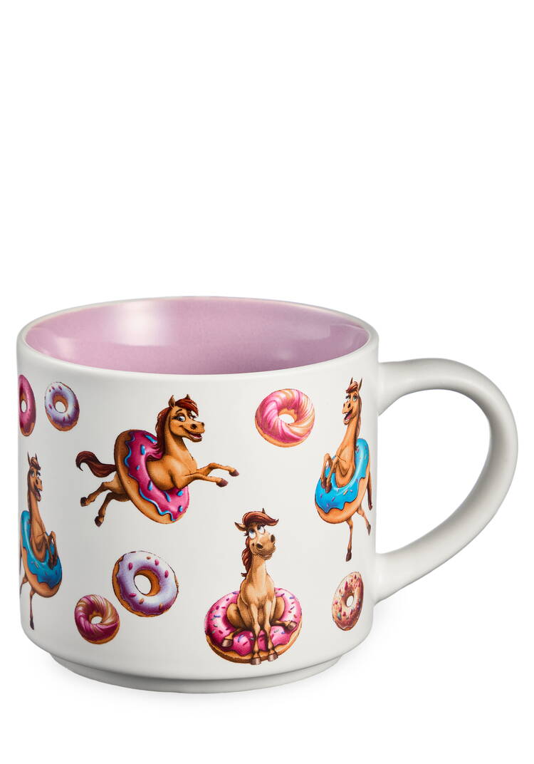 Кружка Пони в пончиках шир.  750, рис. 1